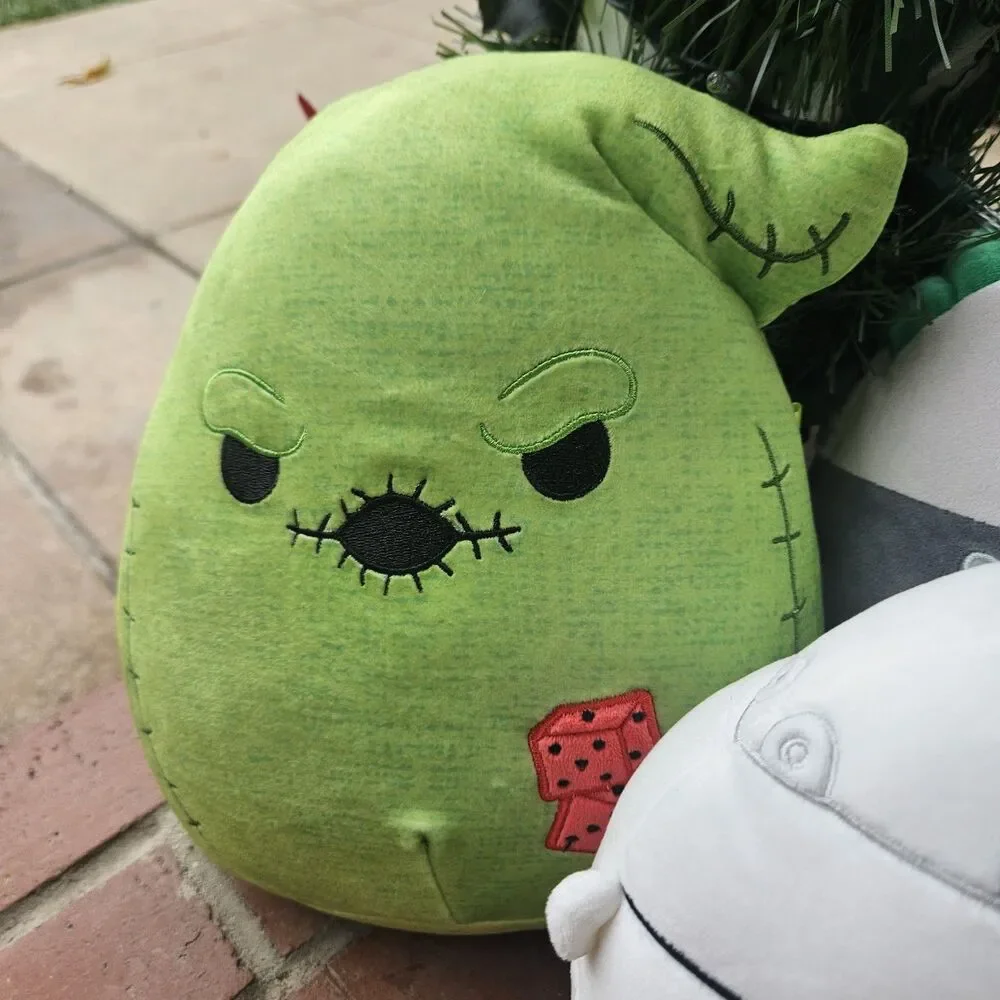 Lot 3 Squishmallows Nightmare Before Christmas Dr. Finklestein Oogie Boogie 8